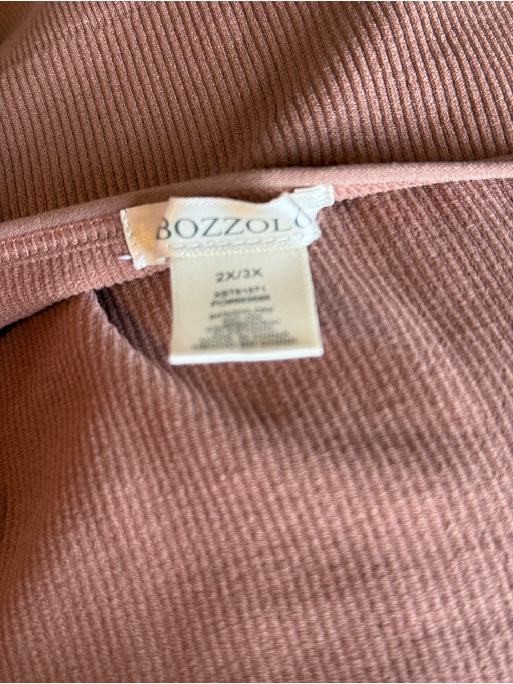 Soft Ribbed V‑Neck Brami Tank - Rust - Picture 2 of 3